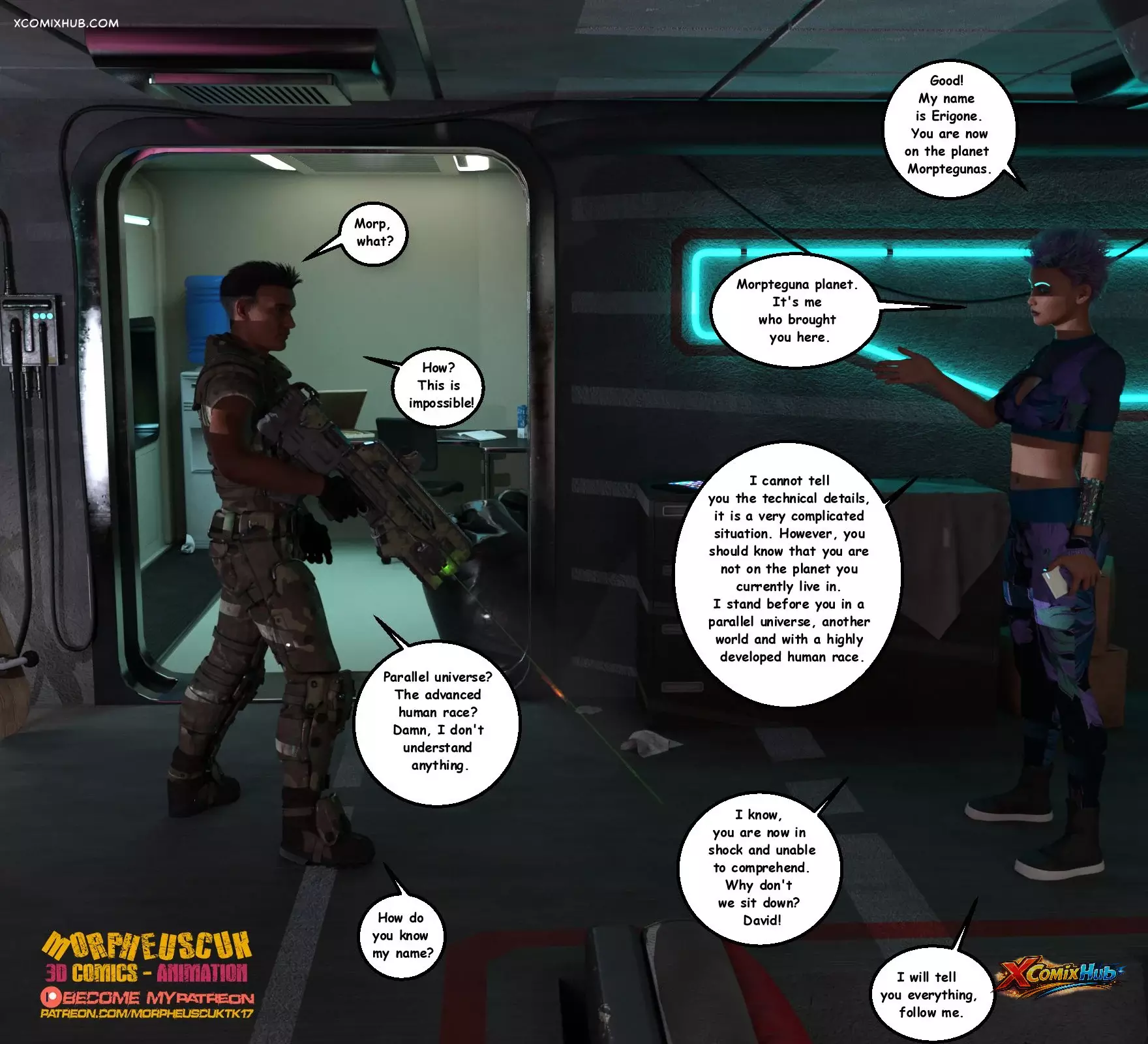 Parallel Universe Chapter 1 Morpheuscuk 14 Comic Page 14